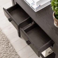 Favorite Finds Hall Console Smoke Gray - Leick Home -Lush Living Store GUEST b2524044 d29d 4112 9eb3 9a606402c3bc