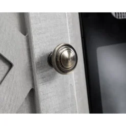 54" TV Stand For TVs Up To 60" With Electric Fireplace Saw Cut Off White - Home Essentials -Lush Living Store GUEST b2a877a1 7a52 45bd 8c51 e499e3fca1c5