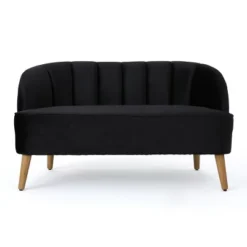 Amaia Modern New Velvet Settee - Christopher Knight Home -Lush Living Store GUEST b2e7496c ffe7 464d abab 01621bd84937