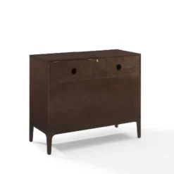 Asher Record Storage Media Console Dark Brown - Crosley -Lush Living Store GUEST b3341dfa 9f6b 43f8 8cb7 506816364b62