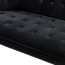 Jane 47" Velvet Button-tufted And Wing Back Loveseat Solid Wood And Cabriole Legs For Living Room And Bedroom | ARTFUL LIVING DESIGN -Lush Living Store GUEST b3480ad8 b127 4bf3 b00e 429bd61055e2