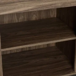 58" Silas Low Profile TV Stand For TVs Up To 65" With Fireplace Walnut - Crosley -Lush Living Store GUEST b34ab9b6 b106 4630 a839 8791245d9ae2