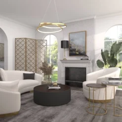 Modern Metal Filigree Room Divider Screen Gold - Olivia & May -Lush Living Store GUEST b3f1cfc8 94c1 428e a8b0 62fe8ed162fa