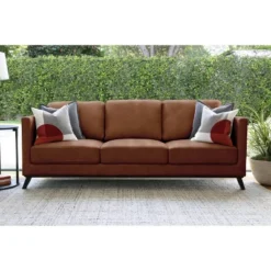 Woodstock Mid-Century Top Grain Leather Sofa - Abbyson Living -Lush Living Store GUEST b411e575 b732 45d2 88cb 7e5f84cca3de