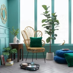 Avocet Rattan Fan Back Accent Chair - Threshold™ -Lush Living Store GUEST b4230e92 292e 47c5 9560 3c0012d9b185