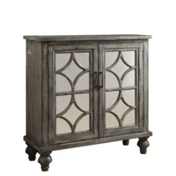 Velika Accent Table Weathered Gray - Acme Furniture -Lush Living Store GUEST b470de94 fae6 4814 a1c6 4639021d001f
