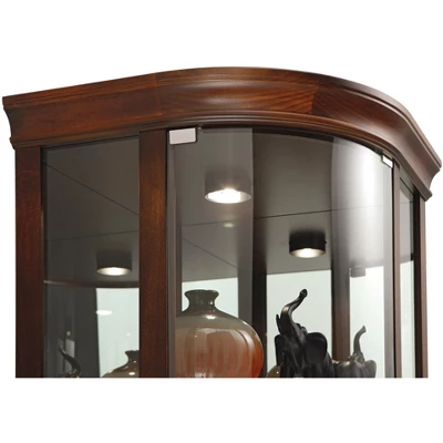 Howard Miller 680529 Howard Miller Marlowe Curio Cabinet 680529 Hampton Cherry 3 Howard Miller 680529 Howard Miller Marlowe Curio Cabinet 680529 Hampton Cherry