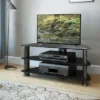 Corner TV Stand For TVs Up To 43" Black - CorLiving -Lush Living Store GUEST b4cf9c4d 6024 4a0d b889 62fa72a69fb3
