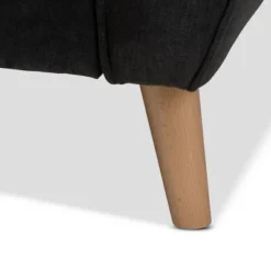 Miranda Mid-Century Modern Fabric Upholstered Sofa Dark Gray - Baxton Studio -Lush Living Store GUEST b4d01530 b767 4b89 a307 d0614f232b96