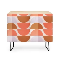ThirtyOne Illustrations Plum And Tangerine Credenza - Deny Designs -Lush Living Store GUEST b55efbfb 2e84 4454 9e16 08f0f95c656e