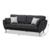 Miranda Mid-Century Modern Fabric Upholstered Sofa Dark Gray - Baxton Studio -Lush Living Store GUEST b5e109fb b798 4a11 b80f 1ce4ed080577