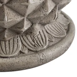 Pamella Pineapple Side Table Gray - Powell Company -Lush Living Store GUEST b6e95c27 46b6 42bc 8140 8da8e04bb360