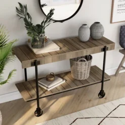 Huntingdale Industrial 1 Shelf Sofa Table - MiBasics -Lush Living Store GUEST b6f6db0e f140 4081 9361 11790fee0102
