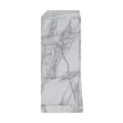 Dridun Faux Marble Fireplace White/Gray - Aiden Lane 24 Dridun Faux Marble Fireplace White/Gray - Aiden Lane -Lush Living Store GUEST b77eea1f 3299 4365 bbb8 d598daa84c49