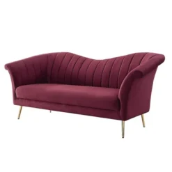 80" Callista Sofa Red Velvet - Acme Furniture