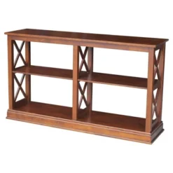 Hampton Sofa Server Table With Shelves - International Concepts -Lush Living Store GUEST b812903b a121 4f69 9fe5 7624ee6049e9