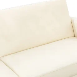 Lanna 76"Wide Vegan Leather Modern Style Convertible Futon Sofa Bed For Living Room Guest Bedroom | ARTFUL LIVING DESIGN -Lush Living Store GUEST b86f2069 bcdb 493a 8ccd f71bd56cf860