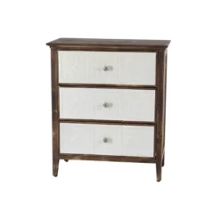 Farmhouse Wood And Enamel Cabinet With Drawers Brown - Olivia & May -Lush Living Store GUEST b8b56d69 5ea1 4bbd 901d fb49e1fa7241