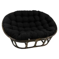 63"x45" Double Papasan With Twill Cushion - International Caravan -Lush Living Store GUEST b8da2dfc d9c0 4aa9 b992 9768a5999a2d