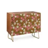 Schatzi Brown Jirra Floral Olive Walnut Credenza - Deny Designs -Lush Living Store GUEST b931ac79 a994 4140 b56b 52e317a4a958