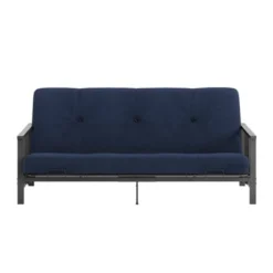 Full Anders Metal Arm Futon With 6" Microfiber Mattress - Room & Joy -Lush Living Store GUEST b9745214 b510 4aaa 9d59 d2a47d90c454
