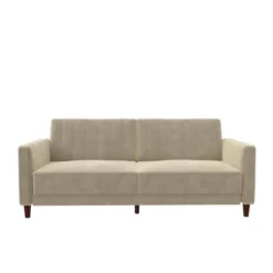 Isabella Tufted Transitional Futon - Room & Joy -Lush Living Store GUEST ba868680 a4d1 4f5f 81fd 1f58e47bf38c