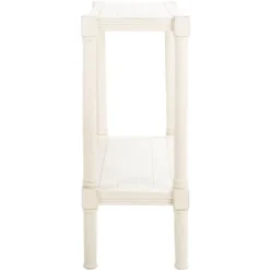 Rafiki Console Table - Distressed White - Safavieh -Lush Living Store GUEST bac50d0c 3077 4ec8 becd 4f66355e60bf