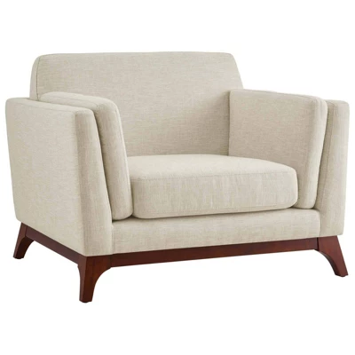 Chance Upholstered Fabric Armchair - Modway 3 Chance Upholstered Fabric Armchair - Modway