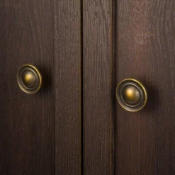 Wellington 2 Door Cabinet Brownish Gray - Sango -Lush Living Store GUEST bbcb1dfb 8f09 450d bce2 209f3f56f94f