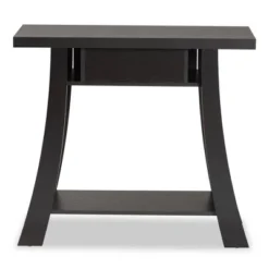Herman Wood 1 Drawer Console Table - Baxton Studio -Lush Living Store GUEST bbe42a46 0541 4753 b8d3 8ff12351baa6