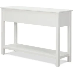 Lockwood Console Table White - Finch -Lush Living Store GUEST bc30c9bb 8dd9 49a7 aaf3 33bb6e725556