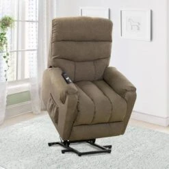 Dallas Power Lift Assist Upholstered Recliner - CorLiving -Lush Living Store GUEST bcbb686d bdf9 44a5 8a95 30d93c17dce6