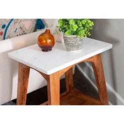 Quinlan Side Table - Powell -Lush Living Store GUEST bce48a5d ff9d 420e bf2b 60a082f6f87d
