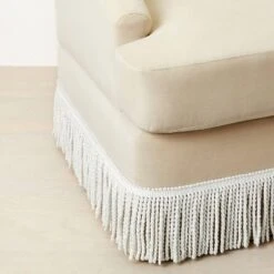 Alberhill Velvet Accent Chair With Fringe - Opalhouse™ Designed With Jungalow™ -Lush Living Store GUEST bd262695 7030 437a be0c c50afeedf9f7