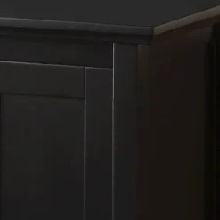 Closed Storage Wood TV Stand Console For TVs Up To 55" - Saracina Home -Lush Living Store GUEST bdc739d8 90cc 420c 82ca 7e7b3ae3220f