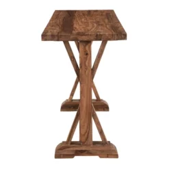 Brownstone Reserve Carson Console Table Brown - Treasure Trove Accents -Lush Living Store GUEST bdcfd849 b954 4216 a583 20e780e7b001