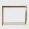 Renzo Metal Console Table With Faux Marble Tabletop White/Gold - Baxton Studio -Lush Living Store GUEST be0572f4 28dc 431c 897d 3ef93fcd9f57