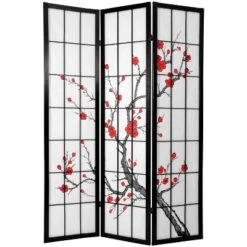Oriental Furniture 6' Tall Blossom Shoji Screen 8 Oriental Furniture 6' Tall Blossom Shoji Screen -Lush Living Store GUEST be09cca4 df3b 4ebe 8dff eb3fa76251b5