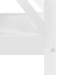 Yaheetech 3 Tier Wood End Table With Storage Shelves, X-Shape Frame SideTable For Living Room -Lush Living Store GUEST be321d22 55a9 40da 90dd ba2292420249