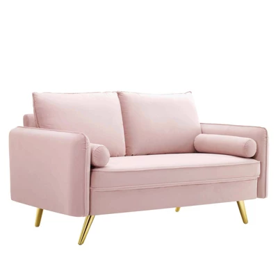 Revive Performance Velvet Loveseat - Modway 10 Revive Performance Velvet Loveseat - Modway - Image 8