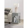 Middlebury Wood End Table With Drawer And Shelf Gray - Alaterre Furniture -Lush Living Store GUEST bec231e4 339b 47ab 8544 2a5c2ff4ebf7