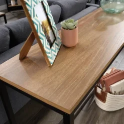 North Avenue Sofa Table Sindoori Mango - Sauder -Lush Living Store GUEST bec9af4d 9905 4bf0 b001 04aa2ab6d30e