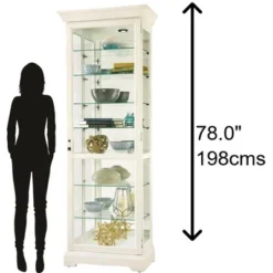 Howard Miller 680662 Howard Miller Chesterbrook V Curio Cabinet 680662 Aged Linen 7 Howard Miller 680662 Howard Miller Chesterbrook V Curio Cabinet 680662 Aged Linen -Lush Living Store GUEST beca56e2 8e31 4711 874e af659a59e8f8