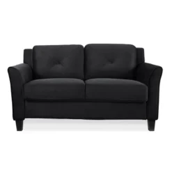 Harper Tufted Microfiber Loveseat - Lifestyle Solutions 13 Harper Tufted Microfiber Loveseat - Lifestyle Solutions -Lush Living Store GUEST bedf9f34 40c7 40c3 a39e 110f6a738bfb