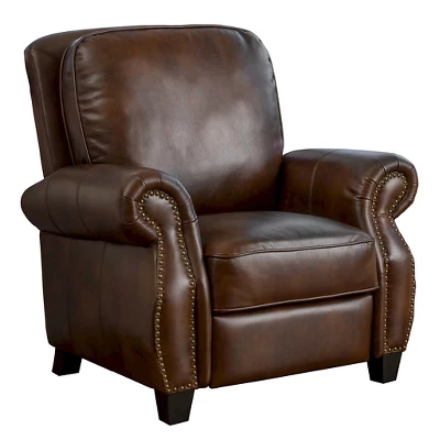 Torreon Faux Leather Recliner Club Chair Dark Brown - Christopher Knight Home 10 Torreon Faux Leather Recliner Club Chair Dark Brown - Christopher Knight Home - Image 8