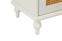 Jamie 31.5" W Rattan Doors Multi-functional Storage Antique Accent Cabinets With Adjustable Inner Shelf And Pine Legs-Maison Boucle -Lush Living Store GUEST bf82ec77 684a 4930 b1f4 61d76cca9b53