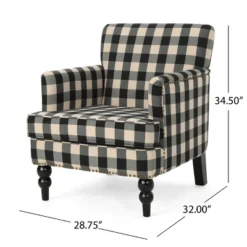 Harrison Tufted Club Chair - Christopher Knight Home -Lush Living Store GUEST bfa4c068 0d98 48d9 ba07 a207bbf415d2