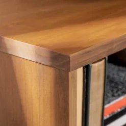 Cara Mid-Century Modern 3 Drawer TV Stand For TVs Up To 65" - Saracina Home -Lush Living Store GUEST c0771c8f 1199 4b9d aa3f 8f005f897cbe