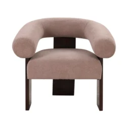 The Curved Wishbone Frame Teddy Velvet Accent Chair-ModernLuxe -Lush Living Store GUEST c09fcc51 1218 48f3 954f 63140c3565cc