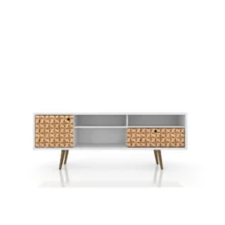 Liberty 3 Shelf And 1 Drawer TV Stand For TVs Up To 65" - Manhattan Comfort -Lush Living Store GUEST c1abe278 5d15 4183 8b75 bf9512fec377